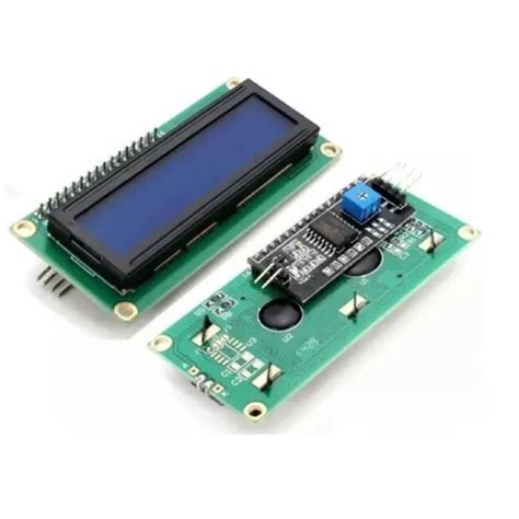 Display Lcd 16x2 1602 Fundo Azul Modulo I2c Soldado Arduino Shopee Brasil