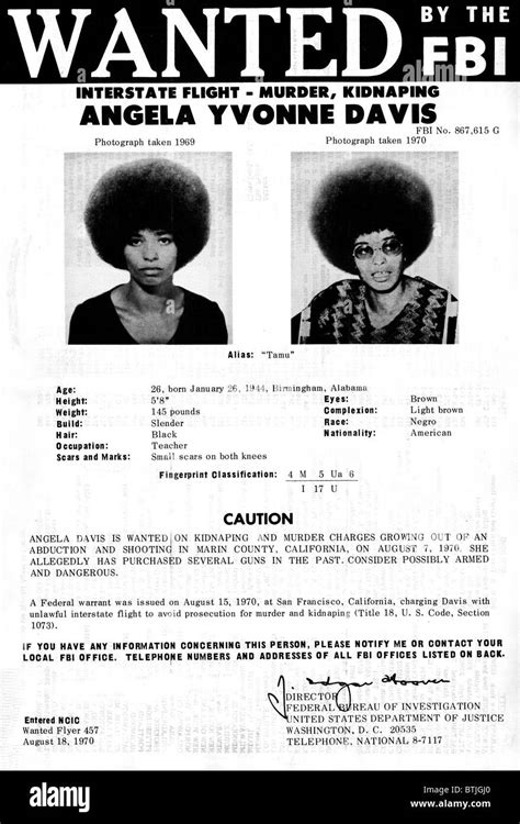 Angela Davis Most Wanted Hi Res Stock Photography And Images Alamy