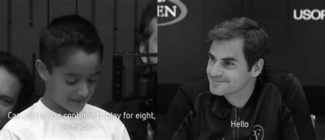 Roger Federer Fulfills Pinky Promise He Made To Young Fan 5 Years Ago