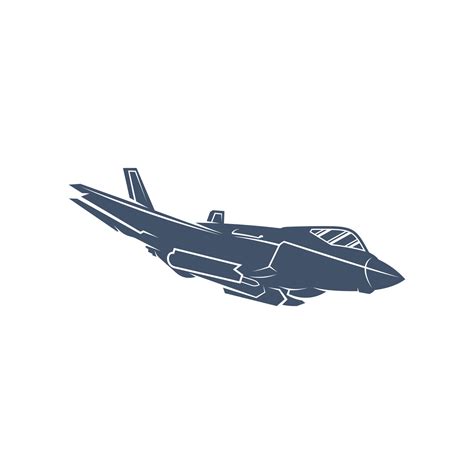 Military Aircraft Vector Illustration Design Fighter Jets Logo Design