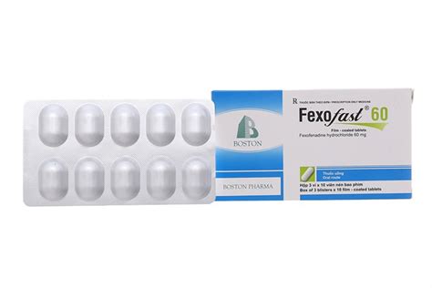 Thuốc Chống Dị ứng Fexofast 60 Hộp 30 Viên Medigo