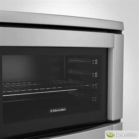 Electrolux Touch Control Cooker 3d Model Cgtrader