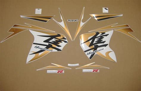 Suzuki GSX 1300R Hayabusa 2009 Replacement Decals Set Replica Stickers