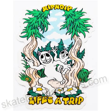 Rip N Dip Ripndip Skateboard Sticker