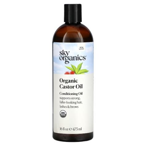 Sky Organics Organic Castor Oil 16 Fl Oz 473 Ml 16 Fl Oz Kroger