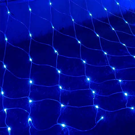 Outdoor Christmas Net Lights 4 9ft X 4 9ft 96 LED Fairy String Light