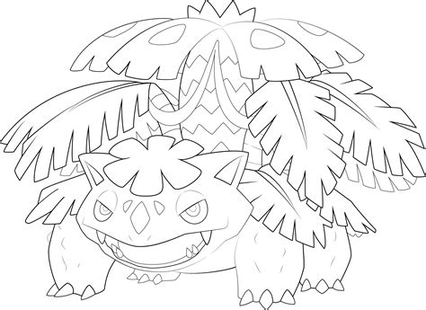 Pokemon Coloring Pages Venusaur At Free Printable Colorings Pages To Print