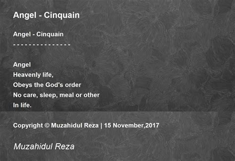 Cinquain Poem About Life
