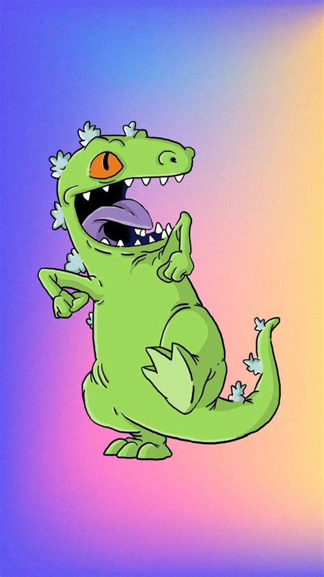 Reptar Rugrats Cute Pictures Iphone Wallpaper Memes Apa Nick Earrings Wallpaper For