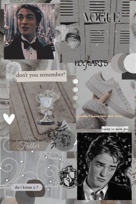 Cedric Diggory Lucky To Have You Event Ticket Remember Wallpaper