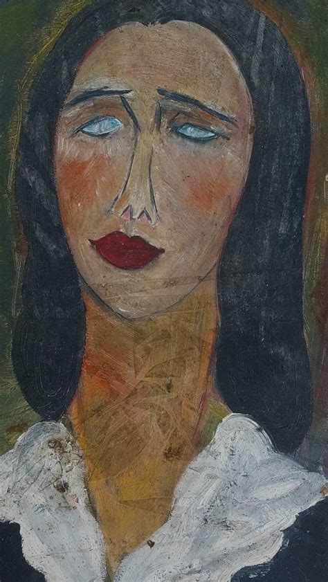 MODIGLIANI ANTIQUE Oil Painting Amedeo Modigliani Oil Painting For