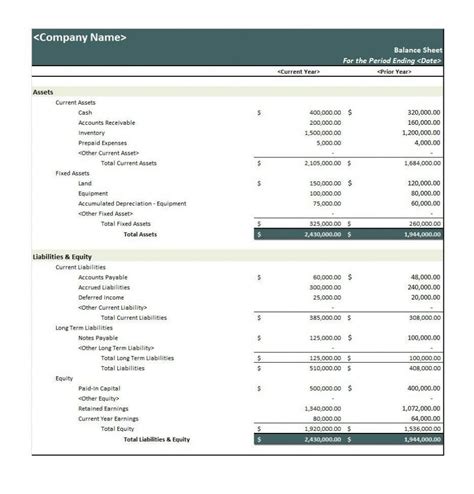 sample balance sheet small business — excelxo.com