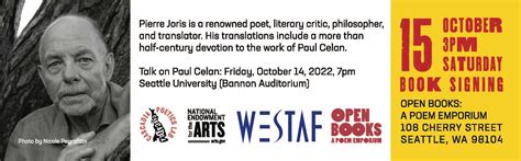 pierre joris   nomad poetics cascadia poetics lab