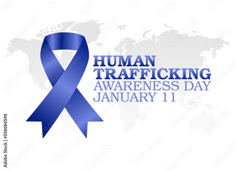 Vector Graphic Of Human Trafficking Awareness Day Good For Human