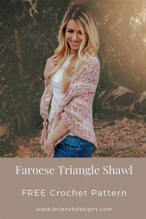 Faroese Crochet Shawl Free Pattern