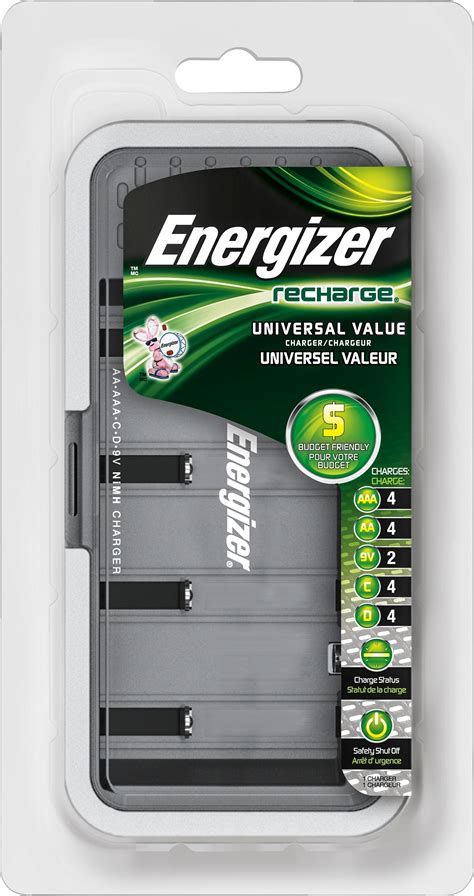 Customer Reviews: Energizer Universal Battery Charger Black CHFCV ...