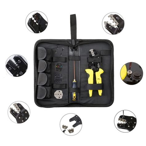 Paron Em Multifun Es Fio Crimper Engenharia Kit Ratchet Terminal