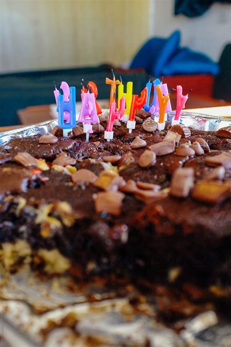 Happy Birthday Cake By Stocksy Contributor John Dunaway Stocksy