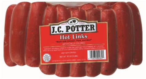 J C Potter Hot Links Lb Dillons Food Stores