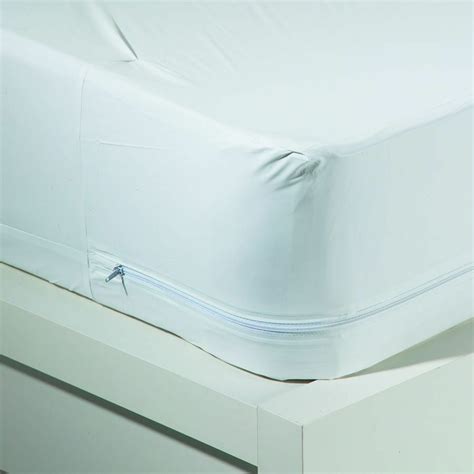 Bed Bug Waterproof Zippered Vinyl Mattress Cover/Protector 9 ...