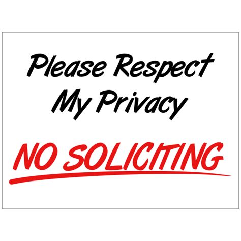 Please Respect My Privacy Yard Sign Hc