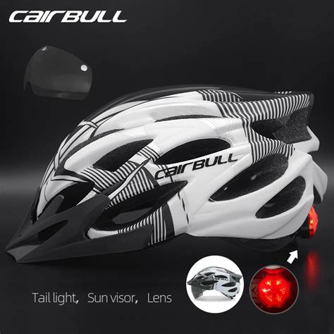 Cairbull Casco De Ciclismo De Monta A Carretera Ultraligero Gafas