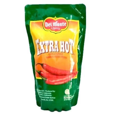 Jual Del Monte Extra Hot Saus Sambal Kg Shopee Indonesia