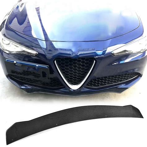 Carbon Prz D Zderzaka Dok Adka Spoiler Alfa Romeo Giulia Base