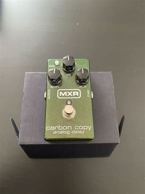 MXR M169 Carbon Copy Analog Delay Green POWER SUPPLY Reverb