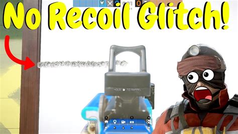 No Recoil Glitch In Rainbow Six Siege Youtube