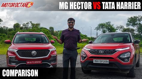 Tata Harrier Vs Mg Hector Comparison Which To Buy Youtube