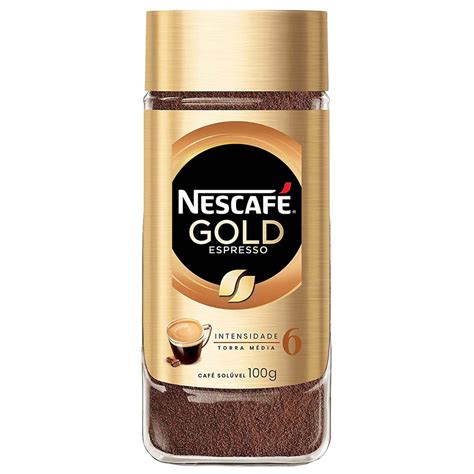 Café Solúvel Nescafé Gold Espresso Torra Média 100g Submarino
