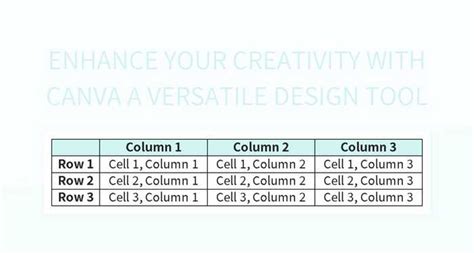 Enhance Your Creativity With Canva A Versatile Design Tool Excel