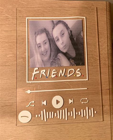 Personalised Acrylic Plaque Spotify Frame Song Frame Custom Etsy