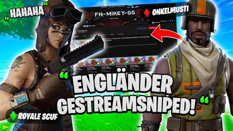 Ich Streamsnipe Amerikanischen Streamer In Fortnite Das Passierte Youtube