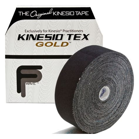 Banda Pentru Kinesiotape 5 Cm X 31 5 M Kinesio Tex Gold FP Negru