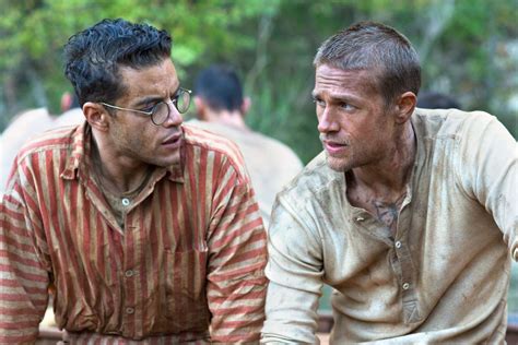 Papillon Charlie Hunnam And Rami Malek S Bond Got Them Through Shoot