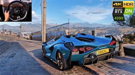 Lamborghini Sian Roadster 2020 RTX 4090 HDR Ray Tracing Ultra