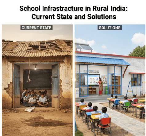 school infrastructure  rural india current state  solutions aas