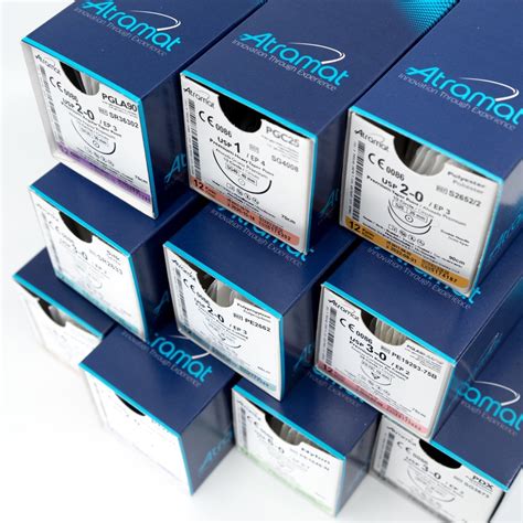 Atramat Surgical Suture Polypropylene Atramat Sutures Medispot Medical