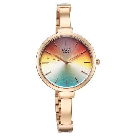 Buy Online Titan Raga Showstopper Quartz Analog Multicoloured Dial