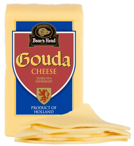 Boar S Head Gouda Cheese Fresh Sliced Deli Cheese 1 Lb Kroger