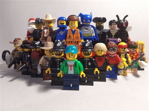 Lego (лего) фигурки Collectible Minifigures разных серий - оригинал ...