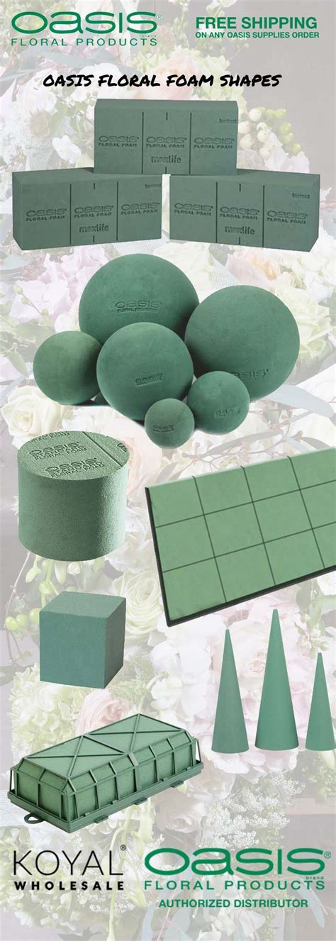 Oasis Wet Floral Foam Shapes For Wedding Centerpieces Arch Decorations