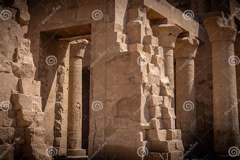 Ancient Egyptian Temples Before The Birth Of Christ Stock Image Image Of City Pillar 288576537