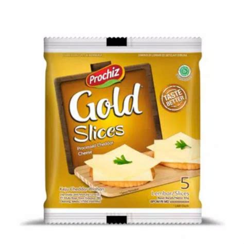 Jual Prochiz Gold Slice Sachet Keju Slice Shopee Indonesia