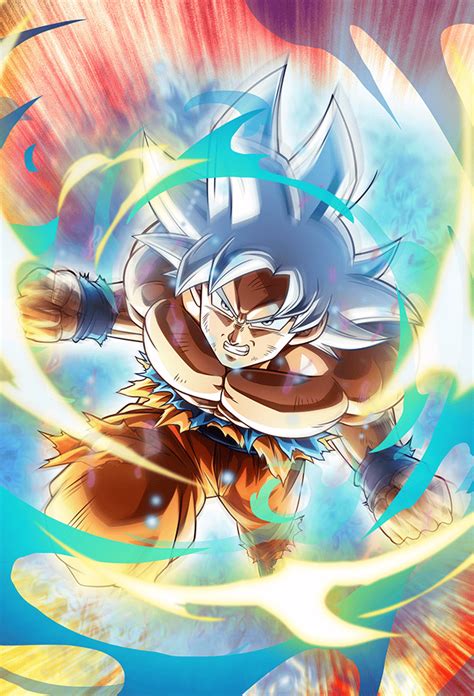 Goku Mastered Ultra I Card [bucchigiri Match] By Maxiuchiha22 On