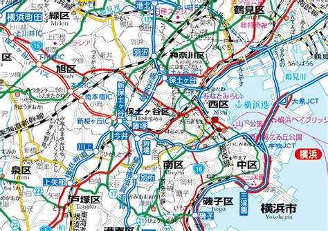 【楽天市場】神奈川県全図地図ポスターb1判【2021年最新版！】表面ビニールコーティング加工※水性ペンが使えます：地図の店とうぶんしゃ