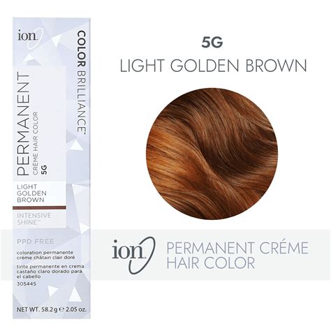 Light Golden Brown Hair Color Chart