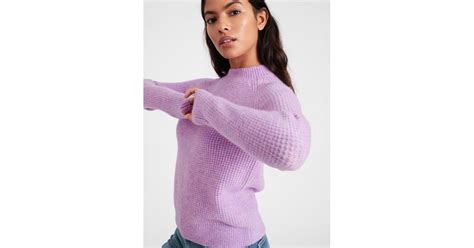 Banana Republic Aire Waffle Knit Sweater The Best Waffle Knit Sweater